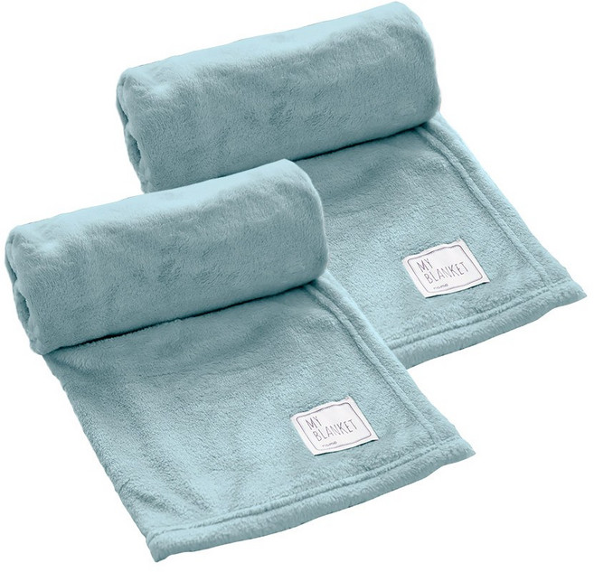 더자리 마이블랭킷 극세사 담요 2p