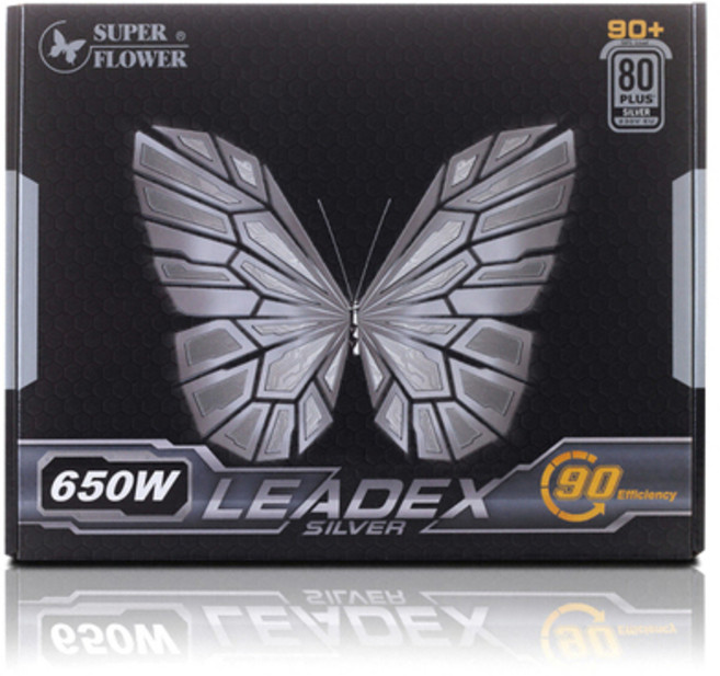 슈퍼플라워 WHITE LEADEX SILVER ATX, SF-650F14MT