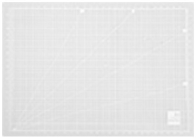 윈스타 반투명 커팅 매트, 화이트