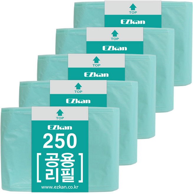 이지캔 매직 공용리필 비닐봉지, 16L, 5세트