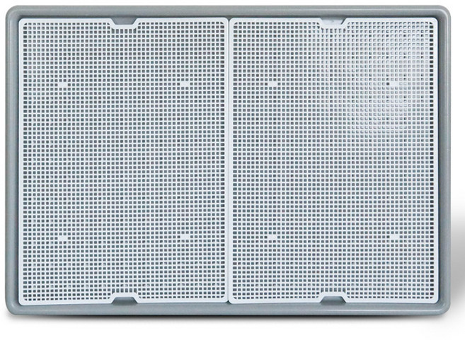 딩동펫 강아지 와이드 점보 배변판, 그레이, 1개