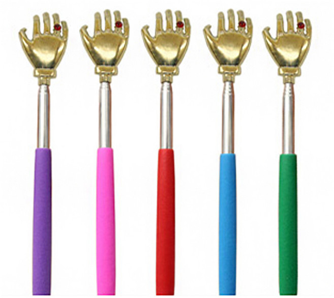 MEO 안테나 롱 효자손 5종 세트, 퍼플, 핑크, 레드, 블루, 그린, 1세트