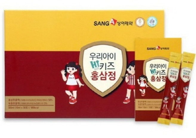 상아제약 하이키즈 홍삼정, 300ml, 1박스