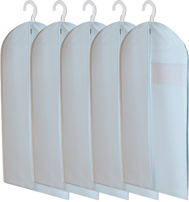 마켓피오 모던 부직포 옷커버 블루 60 x 90 cm, 5개입, 1개