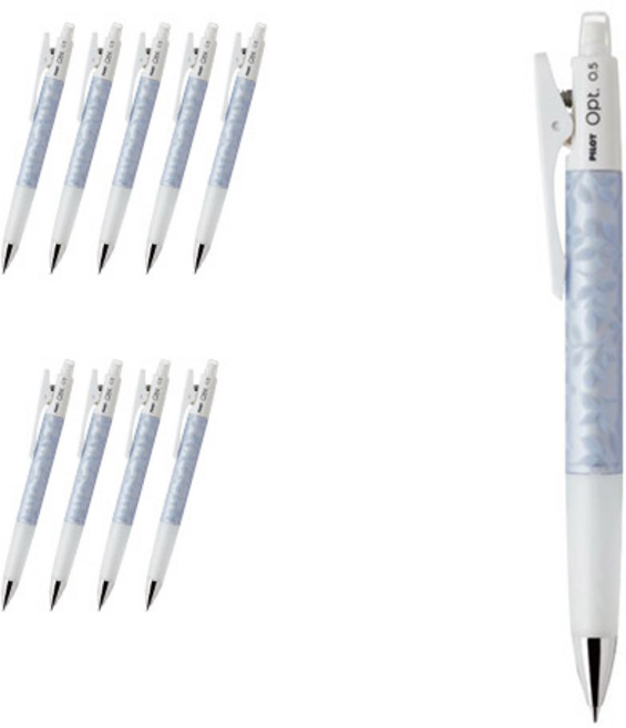 PILOT 百樂 Opt 搖搖自動鉛筆 Etching HOP-20R-ET, 0.5mm, 10個