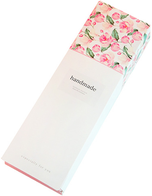 도나앤데코 렌느 슬림사각 상자 15p + 투명 원형스티커 3cm 15p, 혼합색상, 1세트