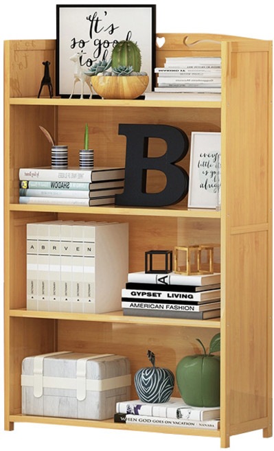 가팡 학생 책장 4단 700, 원목