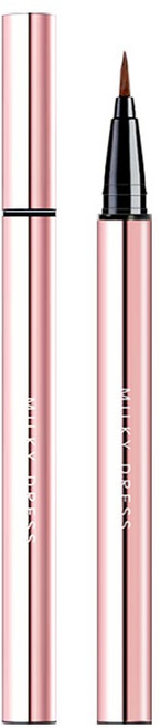 밀키드레스 바비메이크 펜슬 아이라이너 0.6ml, 브라운, 1개
