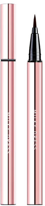 밀키드레스 바비메이크 펜슬 아이라이너 0.6ml, 블랙, 1개