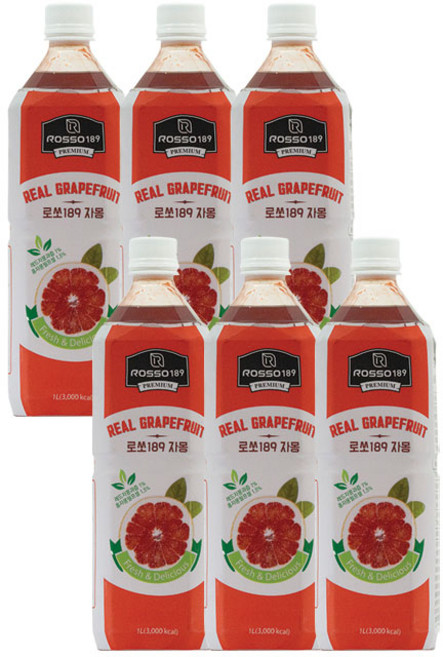 로쏘189 자몽베이스, 1L, 6개