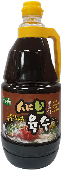 양지뜰 샤브육수 농축액, 1.8L, 1개