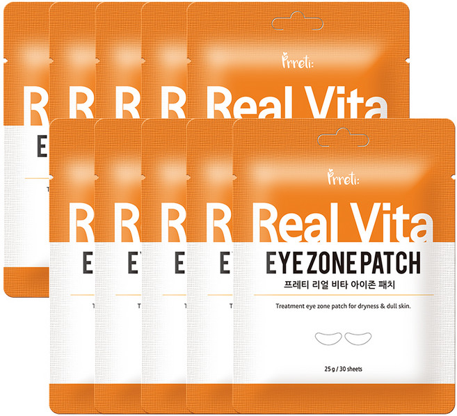 프레티 리얼 비타 아이존 패치, 30개입, 10개