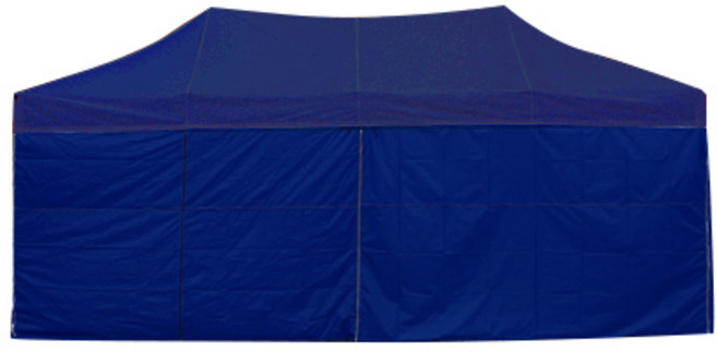 홍캐노피 스틸 접이식 행사용 캐노피천막 민자벽면 32mm x 2m x 3m, 네이비, 1개