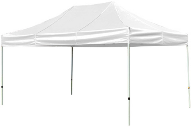 홍캐노피 기본형 알루미늄 프리미엄 캐노피 천막 3 x 3 m, 백색, 1개