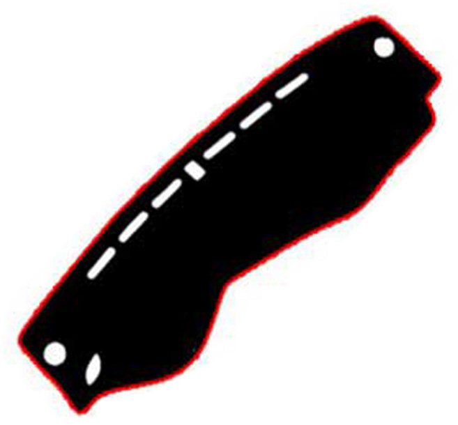 어바인클래스 벨벳 논슬립 차량 대시보드 커버 매트 블랙 앤 레드 + 더스트백 세트, 현대, 올뉴투싼 (2019년 / 스피커유 / HUD유)