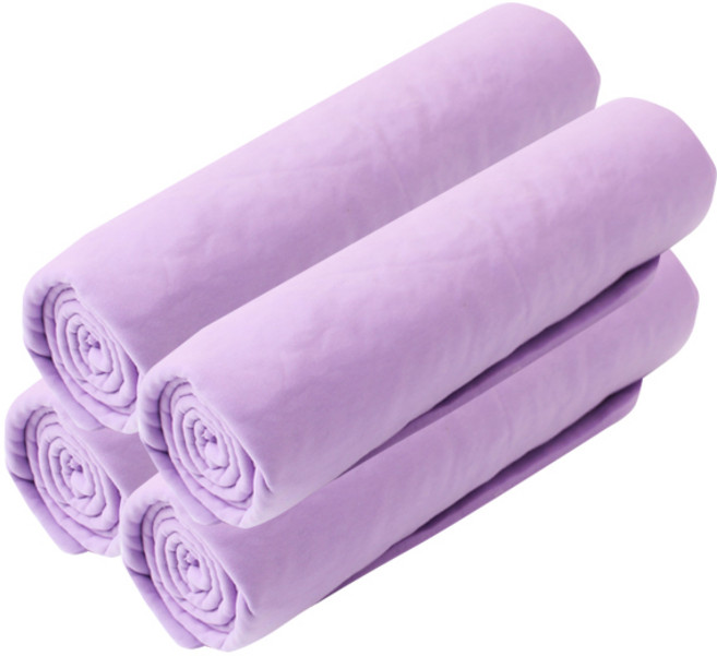 블럭마트 심플 반려동물타월 4p, 퍼플, 4개