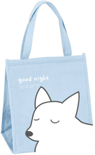 캐릭터 보냉백, 강아지 블루