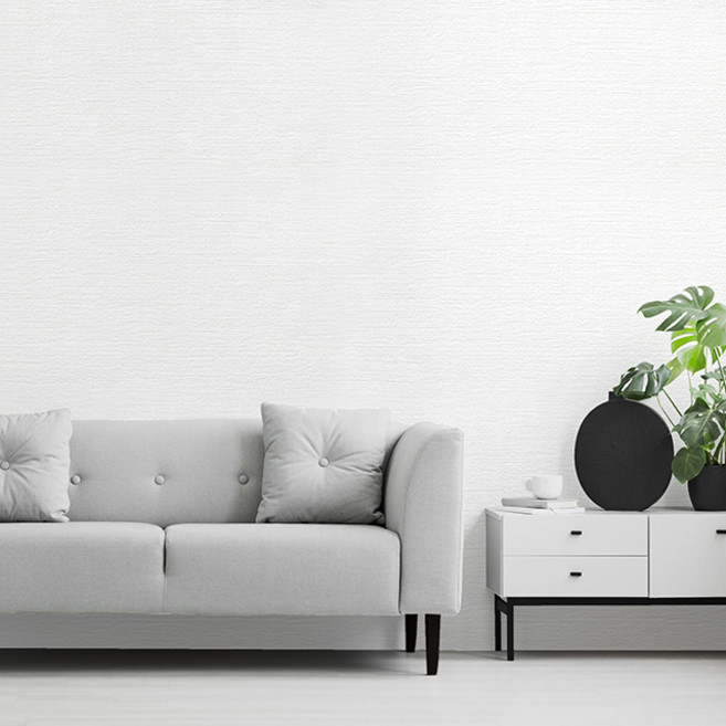 HIHOMETECH 泡沫Dreamhouse絲綢牆紙高品質類型, 白色