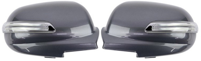 카미리 차량용 LED 사이드미러 커버 3Way 제네시스 타입 ACM 마블그레이, 코란도스포츠, 1개