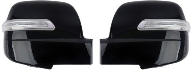 카미리 차량용 LED 사이드미러 커버 3Way 제네시스 타입 NBA 스페이스블랙, 그랜드스타렉스 2007년~, 1개