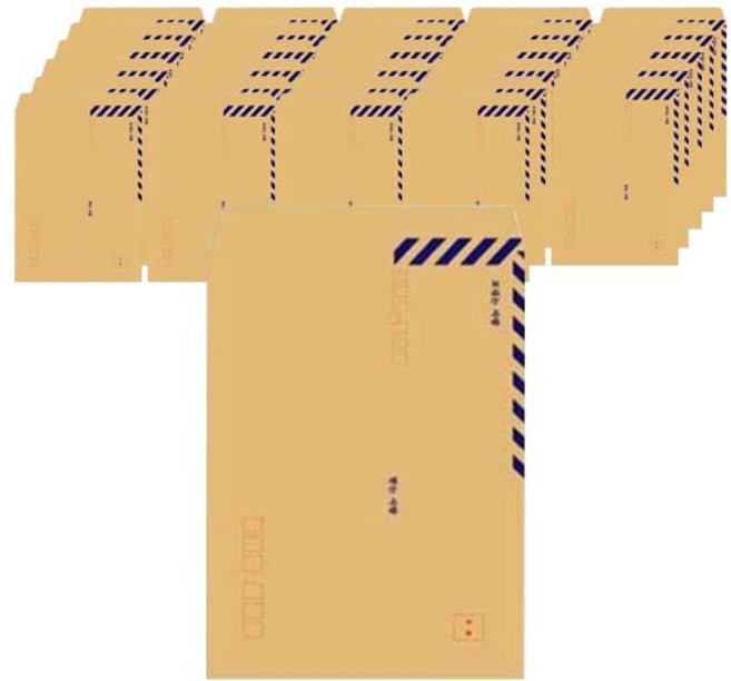 접착 행정 규격 봉투, 4호(330 x 240 mm), 100개