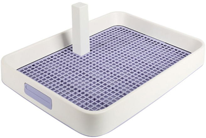 파스텔펫 강아지 원터치 간편 배변판, 퍼플, 1개