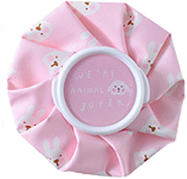 메오 다목적 파스텔 얼음주머니 핑크 14.5 x 14.5 cm, 1개