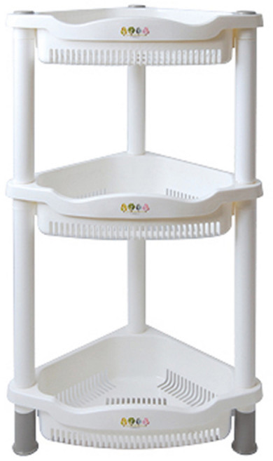 니드코 포레스트 스탠드 코너 3단 욕실선반 랜덤발송, 랜덤 발송, 1개