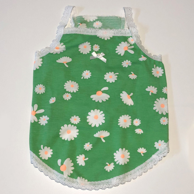 바이담수미 데이지 반려동물 나시, 그린, 1개