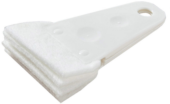 모나코올리브 선풍기망 4겹 청소브러쉬, 화이트, 1개