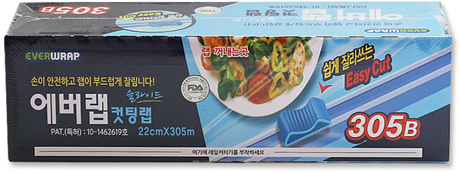 에버랩 쉽게 잘라쓰는 대용량 슬라이딩 컷팅랩, 305m, 1개