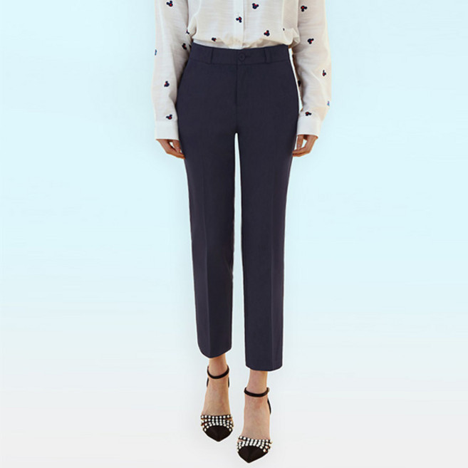 진마니아 여성용 매직 기본 슬림핏 스판 슬랙스 WJL-011