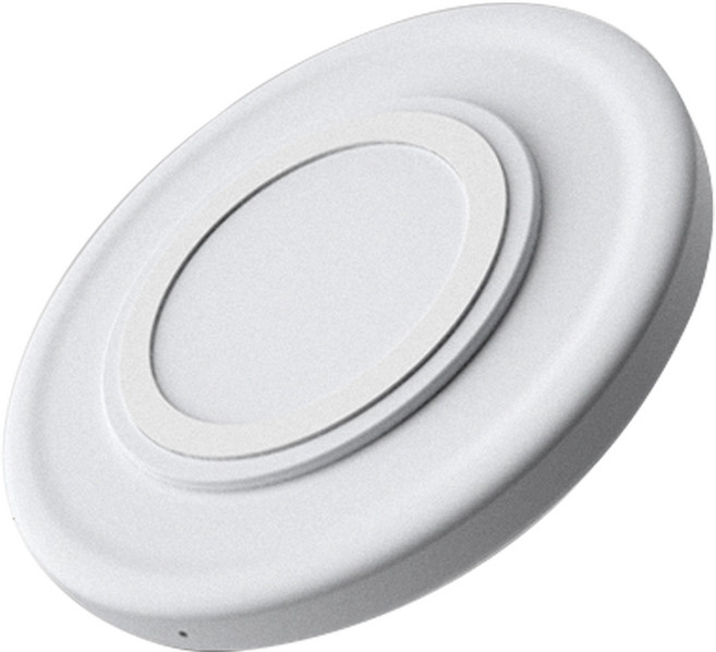 누아트 고속 무선 충전 패드 + 5핀 케이블, 화이트, 1개