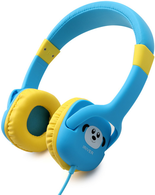 아이리버 키즈 헤드셋 IKH-300i 블루 3.5mm단자