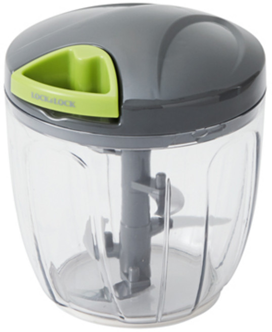 LocknLock 樂扣樂扣 手拉式蔬菜切碎器 CKS309, 灰色, 1個