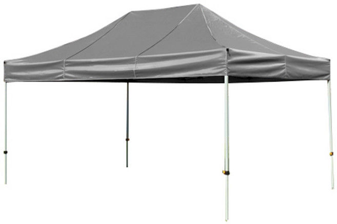 홍캐노피 스테인레스 캐노피천막 2.5 x 2.5 m, 회색, 1개