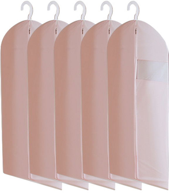 마켓피오 모던 부직포 옷커버 핑크 60 x 110 cm, 1개입, 5개