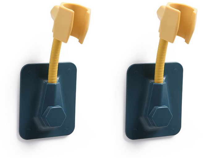 윈프라이스 회전 샤워기홀더, 코발트옐로우