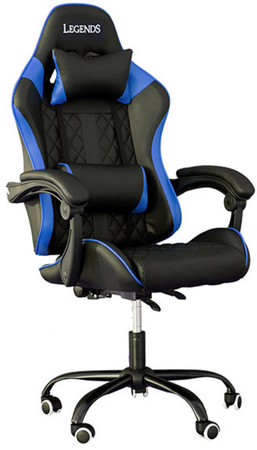 베스트리빙 레전드플러스 게이밍의자 5949, 블루