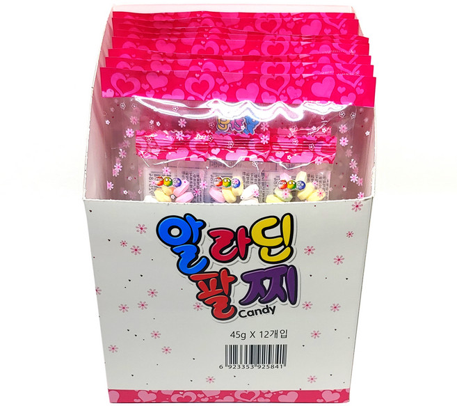 알라딘팔찌 캔디, 45g, 12개