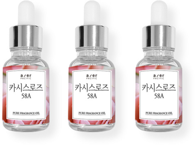아제르퍼시픽 프래그런스오일 3p, 카시스로즈 58A, 30ml