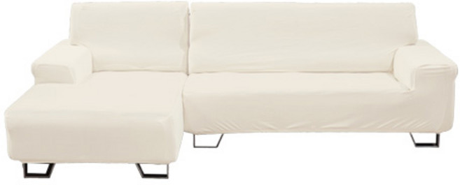 리빙모어 사계절 나노 카우치 소파커버 좌, 크림, 1개