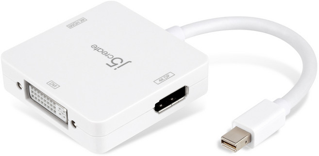 넥스트 미니 디스플레이 포트 HDMI DVI 디스플레이멀티 컨버터, NEXT-JDA173, 1개