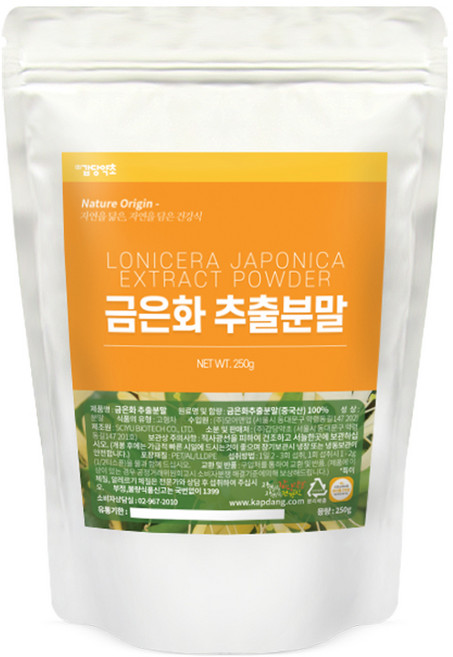 갑당약초 금은화추출분말, 250g, 1개