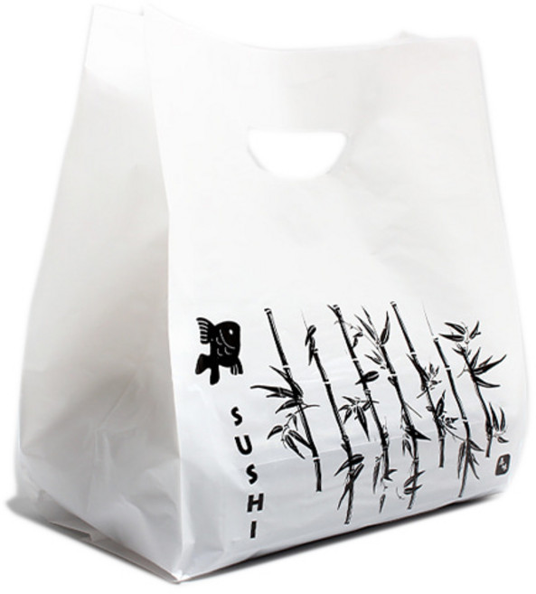 스시 초밥용 도시락 비닐봉투 대, 1개, 100매입