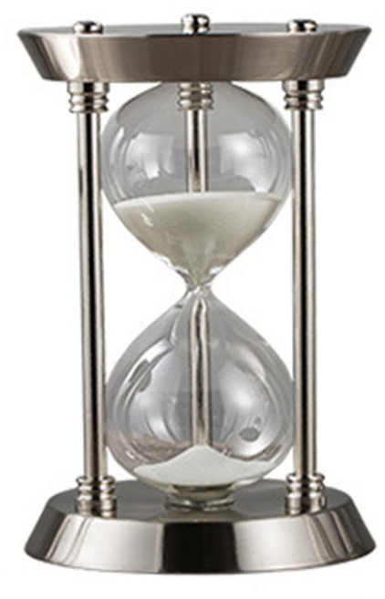 청동 30분 모래 시계 중, 실버