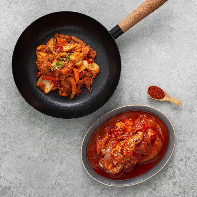 셰프초이스 더 매운 춘천식 닭갈비, 1kg, 1개
