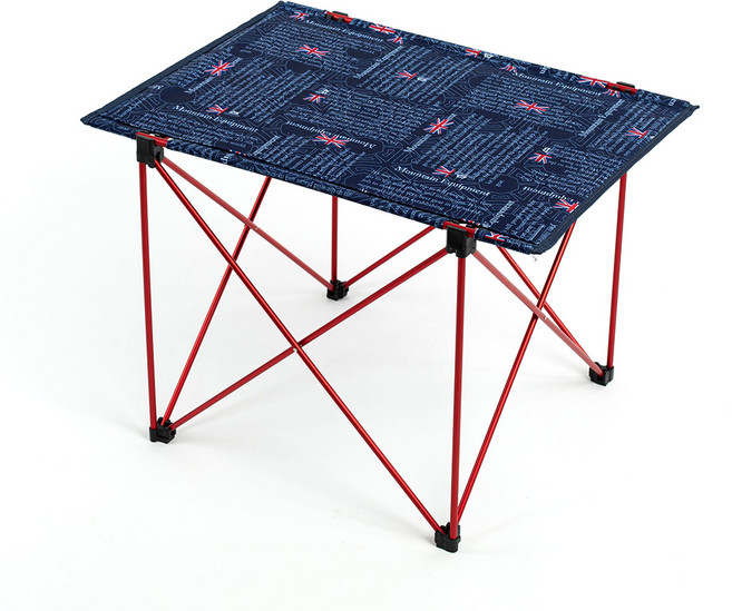 마운틴이큅먼트 경량 폴딩 테이블 + 수납가방, 네이비