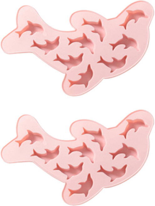오웬 돌고래 아이스몰드 2p, 핑크