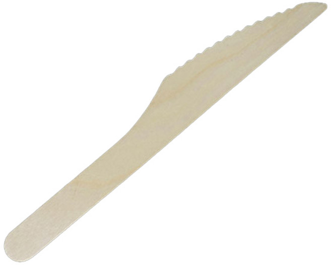 냅킨코리아 나무나이프 벌크포장 165mm, 300개입, 1개